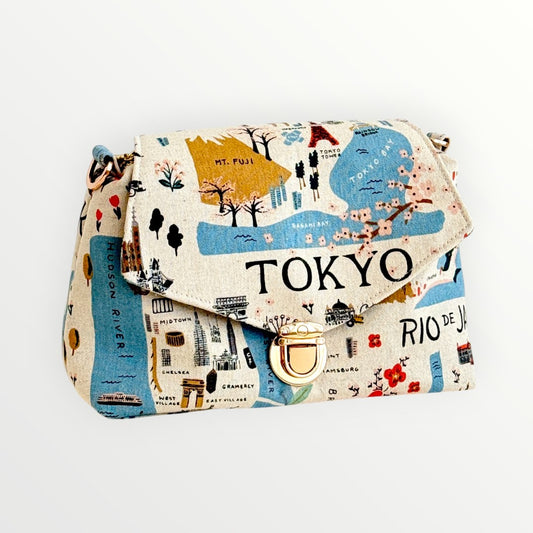 Hello World Mini Crossbody Envelope Bag