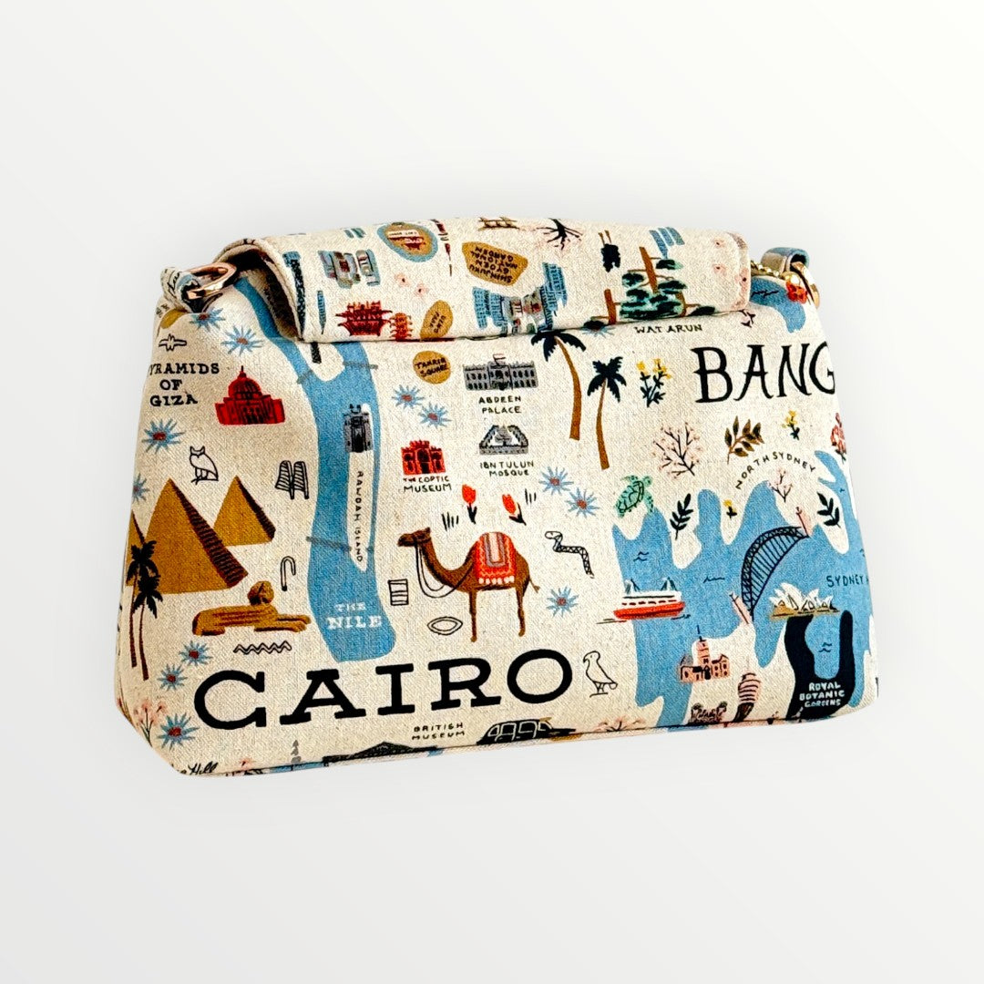 Hello World Mini Crossbody Envelope Bag