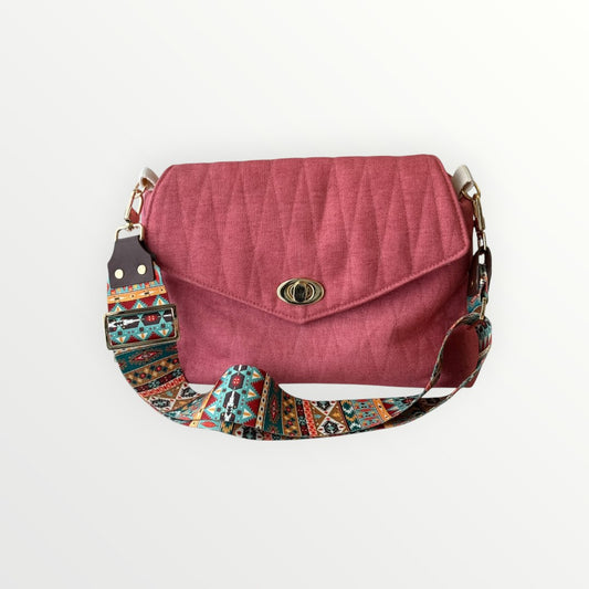 Pinky Crossbody Envelope Bag