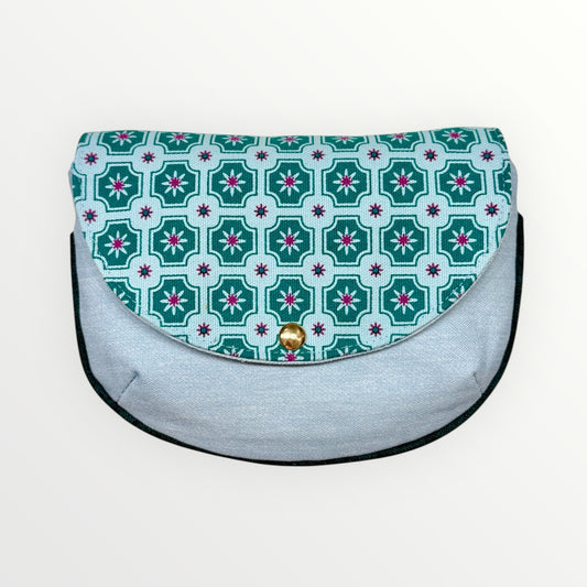 Vintage Tiles I Love You Pouch