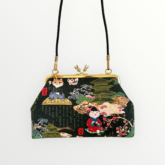 Japanese Princess Kiss-Lock Bag