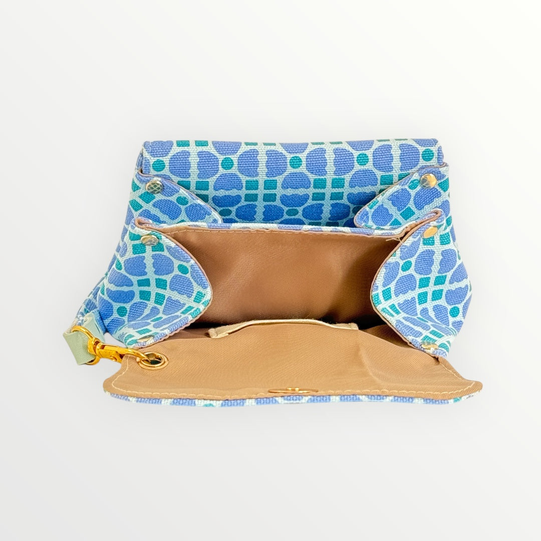 Retro Grid Tiny Treasure Pouch