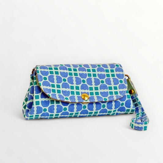 Retro Grid Tiny Treasure Pouch