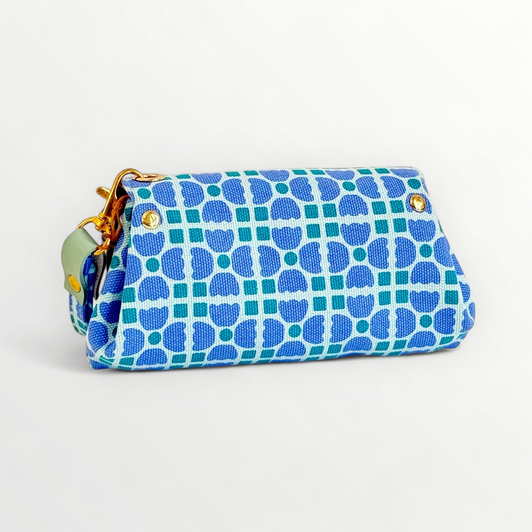 Retro Grid Tiny Treasure Pouch