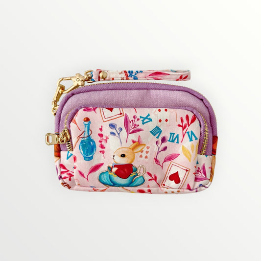 Rabbit Wonderland Mini Zipper Pouch