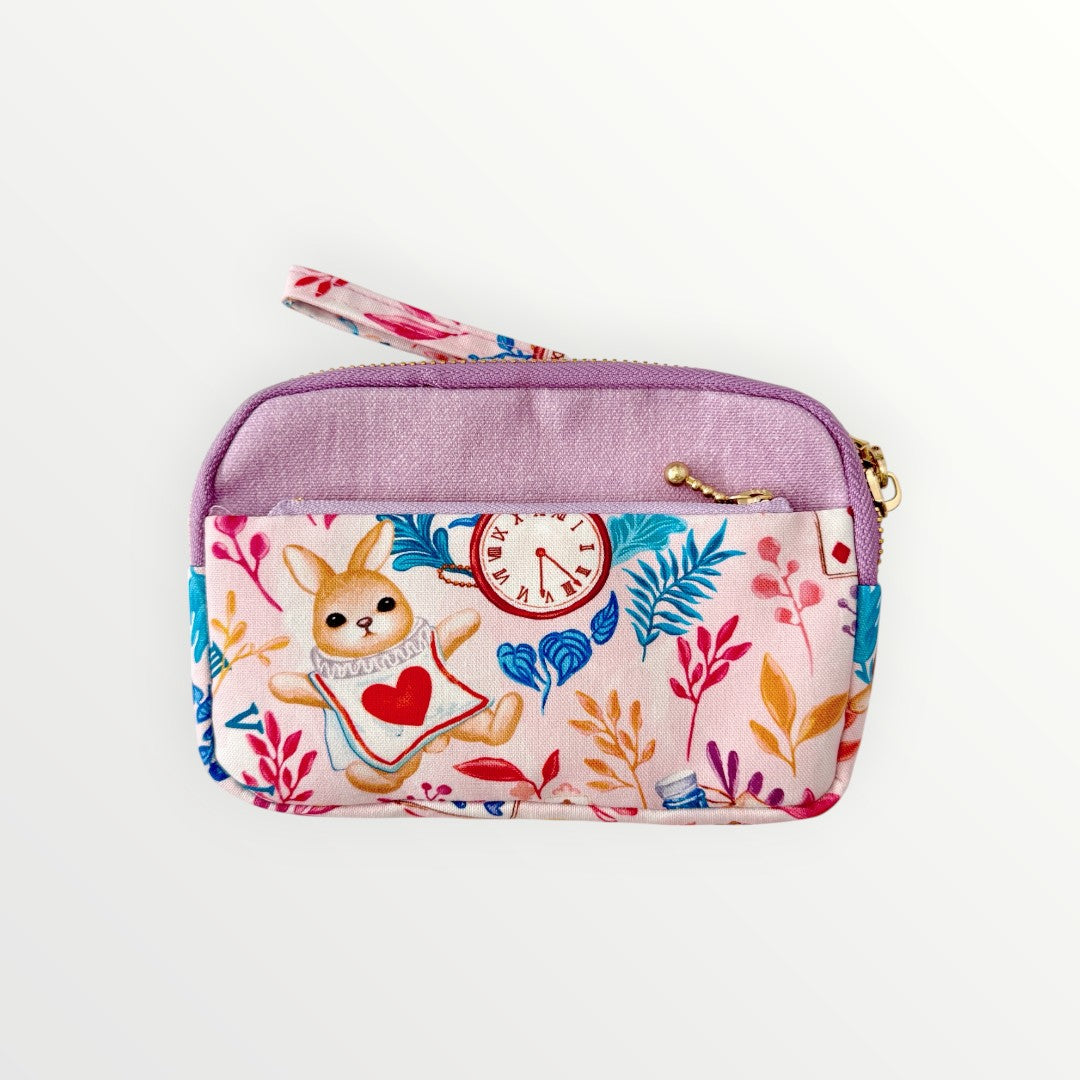 Rabbit Wonderland Mini Zipper Pouch