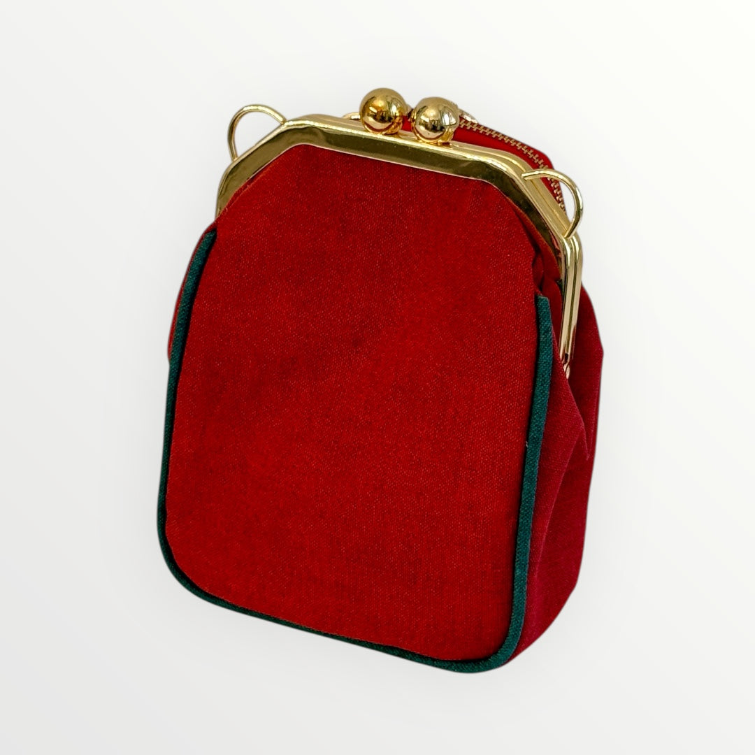 Snowy Bunny Kisslock Bag
