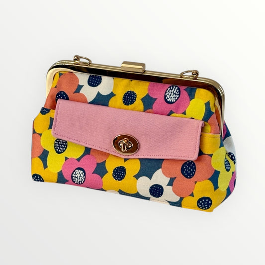 Sunny Flower KissLock Bag